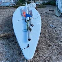 Imbarcazione Laser completa, armata ILCA 4 e