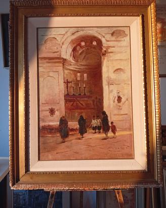 Umberto Ziveri olio 50 x 70