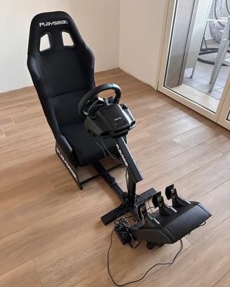 SIMULATORE F1 | Sedile + Volante + Cuffie