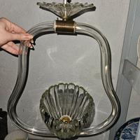 Lampadario di Murano anni 30 completo