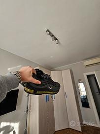 nike air 97 silver- lime - gray / 42.5