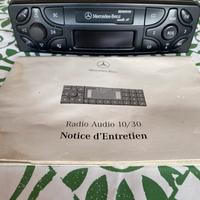 Autoradio Mercedes audio 10 cassetta