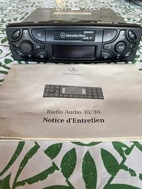 Autoradio Mercedes audio 10 cassetta