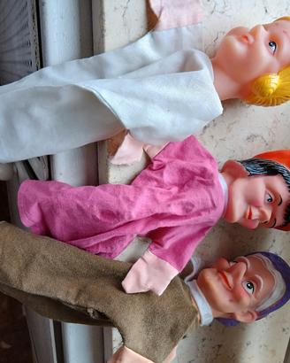 Burattini / marionette da braccio 
