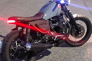 Moto guzzi nevada 750 del 94 brat style cafe racer