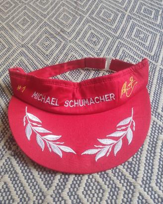 Visiera Parasole Vintage Michael Schumacher F1