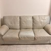 Divano Letto in pelle