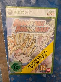 Dragon Ball Raging Blast per XBOX360 copia promo