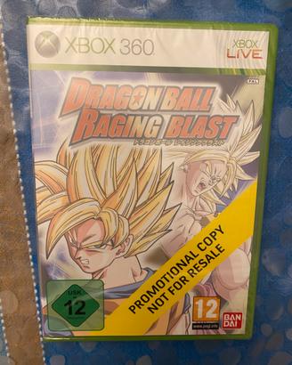 Dragon Ball Raging Blast per XBOX360 copia promo