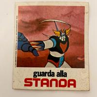 Adesivo Goldrake Standa 1978 raro