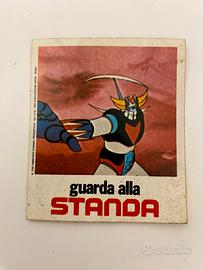 Adesivo Goldrake Standa 1978 raro