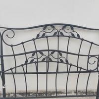 Testiera letto modello ferro battuto