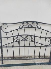 Testiera letto modello ferro battuto