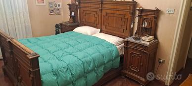 camera da letto in legno