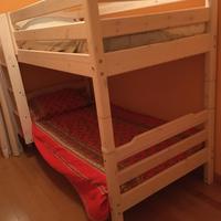 Letto a castello + letto matrimoniale