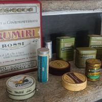 scatole di latta tolla 