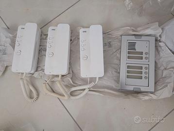 Citofonico Urmet 4+N Completo per 5 Appartamenti