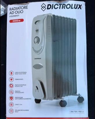 Radiatore ad olio