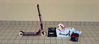 Monopattino MID 5 + Casco + Set protezioni