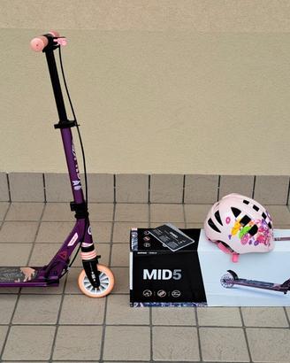 Monopattino MID 5 + Casco + Set protezioni