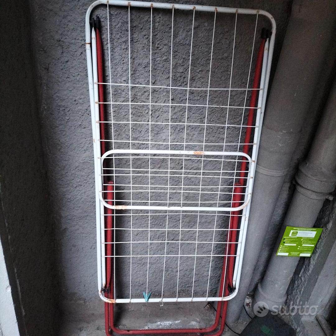 Stendibiancheria in acciaio stendino per bucato panni mt18 stenditura per casa con stendicalzini