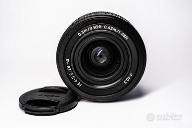 Sony obiettivo 28-60 4/5.6