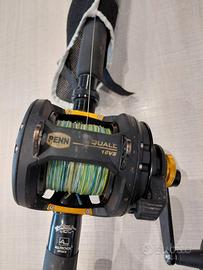 Mulinello penn squall level drag 16lb