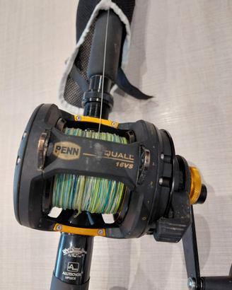 Mulinello penn squall level drag 16lb