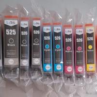 CARTUCCE D'INCHIOSTRO 525-526 COMPATIBILI CANON