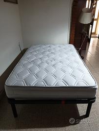 Materasso e rete 1 piazza e mezza