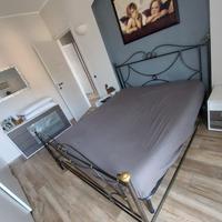 letto in ferro battuto 