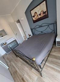 letto in ferro battuto 