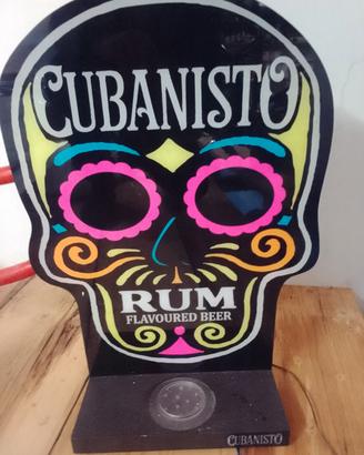 insegna luminosa bar Cubanista