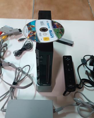 Nintendo wii nera completo 