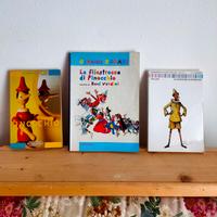 lotto libri vintage di Pinocchio 