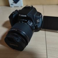 Fotocamera Canon EOS250 + obiettivi