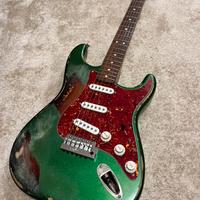 Fender Stratocaster Sparking Candy Green relic
