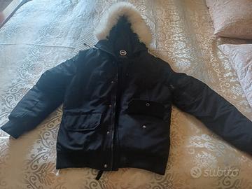 Piumino Canada Goose nero tg XS ma veste una s
