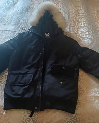 Piumino Canada Goose nero tg XS ma veste una s