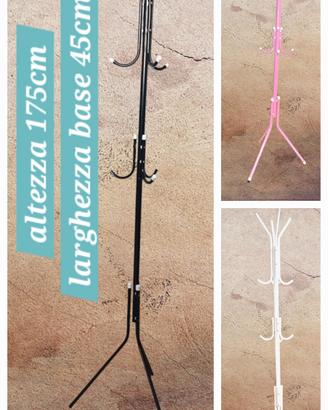 Appendiabiti terra ingresso metallo cappotto stand