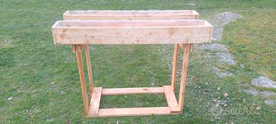 Aiuola rialzata per fragole 