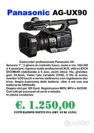 TELECAMERA PROFESSIONALE PANASONIC AG-UX90