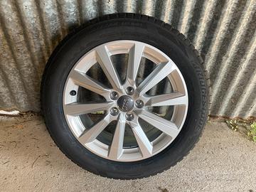 Cerchi AUDI e bridgestone winter  5x100 195/55R16