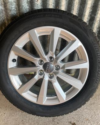 Cerchi AUDI e bridgestone winter  5x100 195/55R16