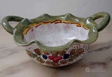 Maiolica Ceramica Deruta Dipinta a Mano