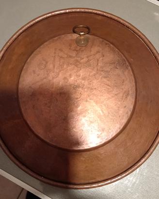 Piatto di rame - arredo