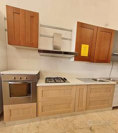 CUCINA COMPONIBILE CILIEGIO – ROVERE ***NUOVA***