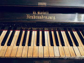 Pianoforte verticale antico H. Roloff - '900