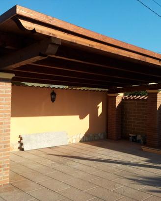 Tettoie in legno