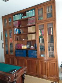 Armadio libreria in legno